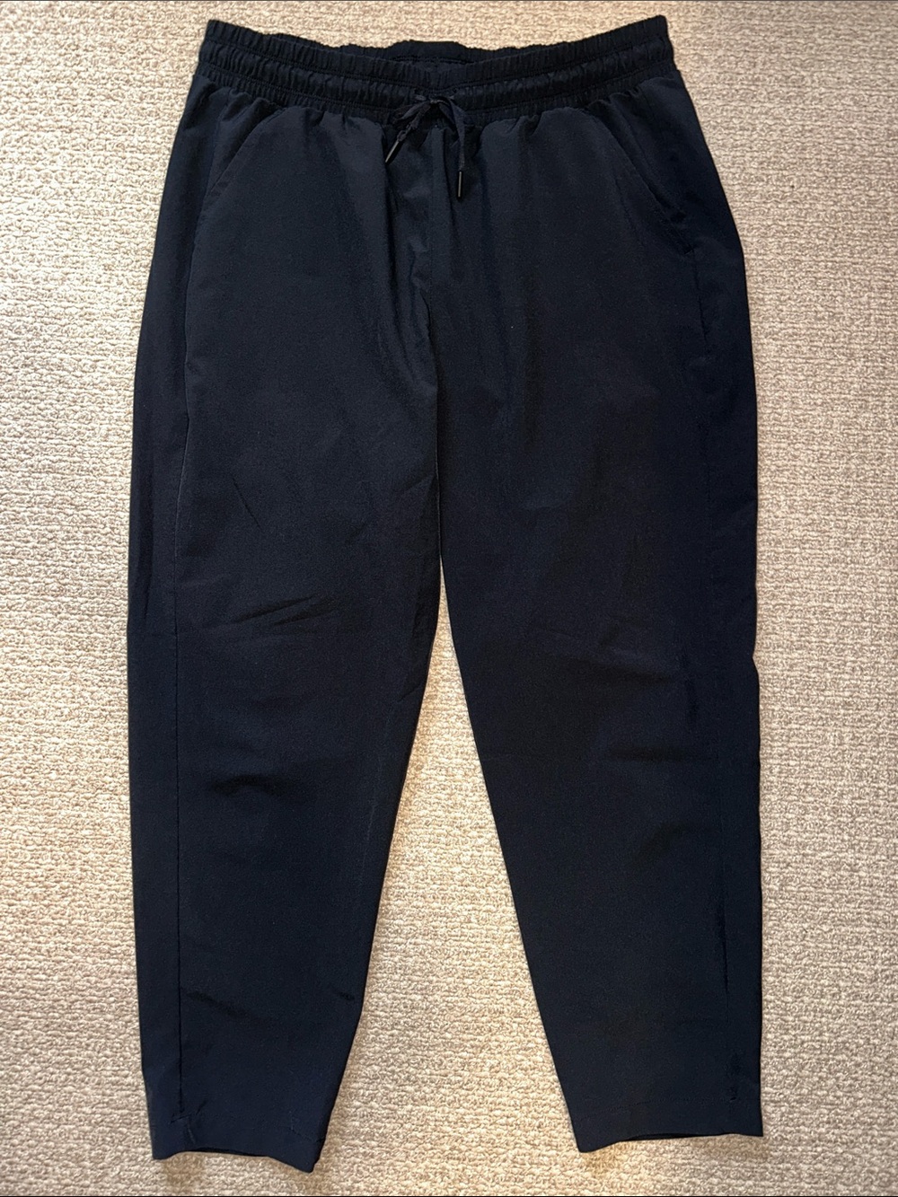 Women’s Black Jogger Pants with Elastic Waist
